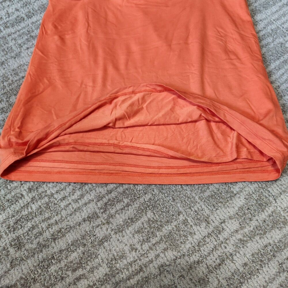 Trina Turk women's key hole shelf bra tank top orange size M - Picture 7 of 10